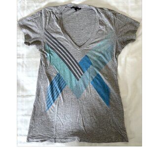 Truly Madly Deeply Tee UO Urban Outfitters V-neck T-shirt Top Vintage Graphics M